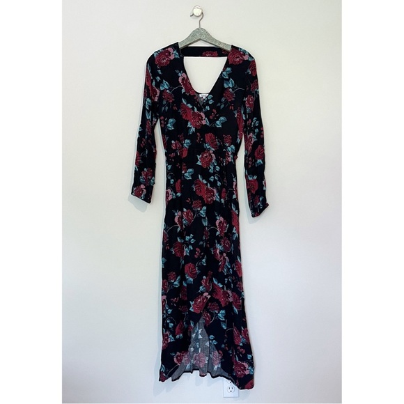 Splendid Floral Long Sleeve Floral Maxi Dress - Picture 2 of 7